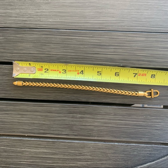 Gold Tone Keel Chain Stainless Steel Bracelet *HOST PICK* - Picture 4 of 4